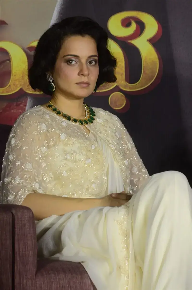 Kangana Ranaut in White Saree